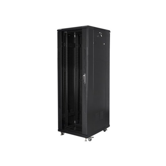 Rack Lanberg FF01-6837-12B 19" 37U 800kg IP20 Acero Negro con Ventilación y Cerradura