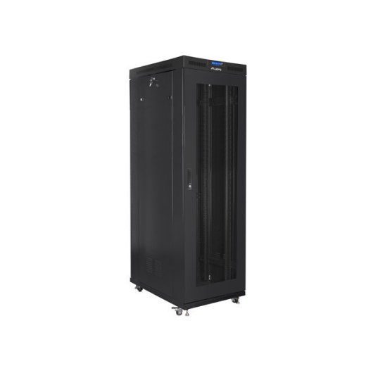 Rack Lanberg FF01-8027-23BL 27U 1200 kg Schwarz mit Lüfter und LCD-Anzeige