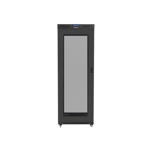 Rack Lanberg FF01-8027-23BL 27U 1200 kg Schwarz mit Lüfter und LCD-Anzeige