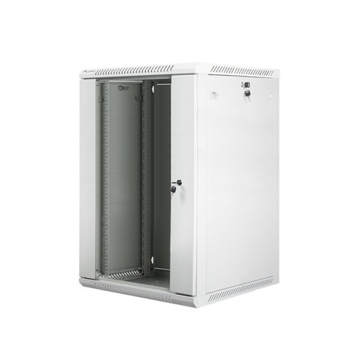 Wandgehäuse Lanberg WF01-6618-10S 18U 60kg Grau Wandgehäuse Lanberg WF01-6618-10S 18U 60kg Grau