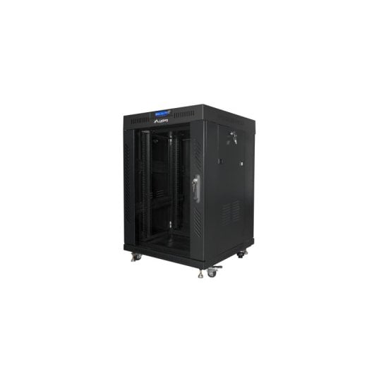 Rackschrank Lanberg FF01-6615-12BL 15U 1200 kg Temperatur LCD Schwarz Rackschrank Lanberg FF01-6615-12BL 15U 1200 kg Temperatur LCD Schwarz