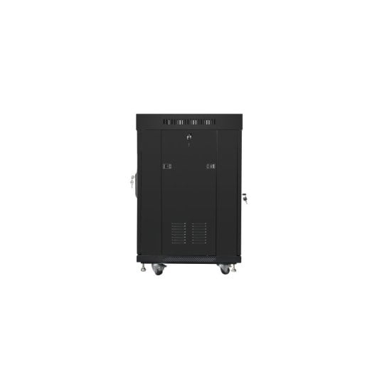 Rackschrank Lanberg FF01-6615-12BL 15U 1200 kg Temperatur LCD Schwarz Rackschrank Lanberg FF01-6615-12BL 15U 1200 kg Temperatur LCD Schwarz