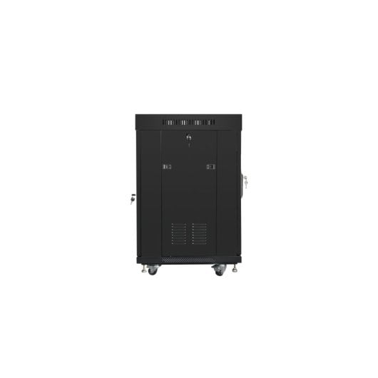 Rackschrank Lanberg FF01-6615-12BL 15U 1200 kg Temperatur LCD Schwarz Rackschrank Lanberg FF01-6615-12BL 15U 1200 kg Temperatur LCD Schwarz