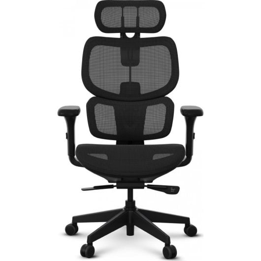 Silla Sense7 Nobu Ergonómica Reposabrazos 3D, Inclinación 140°, Malla Lumbar Ajustable