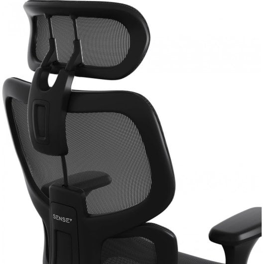 Silla Sense7 Nobu Ergonómica Reposabrazos 3D, Inclinación 140°, Malla Lumbar Ajustable