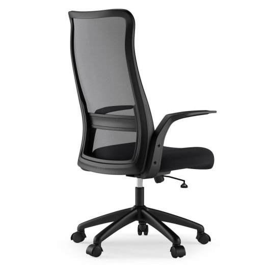Silla de oficina Sense7 Juno respaldo malla, reposabrazos integrados, inclinación 90-140°