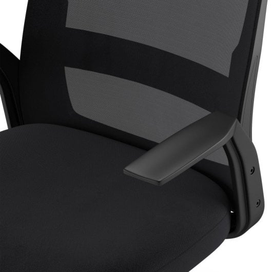 Silla de oficina Sense7 Juno respaldo malla, reposabrazos integrados, inclinación 90-140°