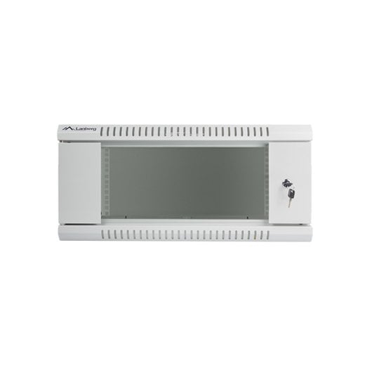 Wandgehäuse Lanberg WF01-6604-10S 4U 60kg IP20 Grau Wandgehäuse Lanberg WF01-6604-10S 4U 60kg IP20 Grau