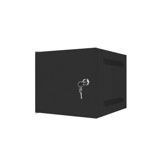 Bastidor Lanberg WF10-2306-00B Wandmontage 6U 20 kg Schwarz