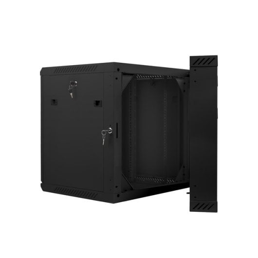 Bastidor da Parete Lanberg WF02-6612-10B 12U 60kg Nero Bastidor da Parete Lanberg WF02-6612-10B 12U 60kg Nero