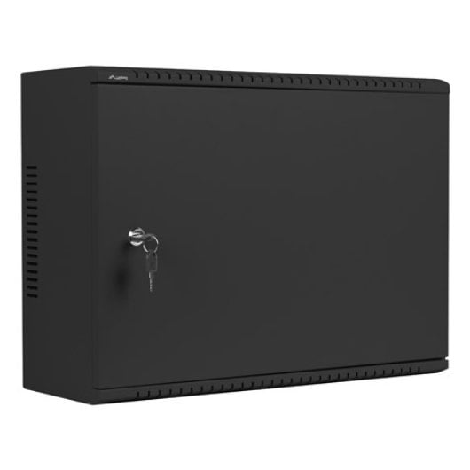 Bastidor de pared Lanberg WAF1-5203-04-00B 4U 60kg IP20 Negro Rieles Montaje con cierre