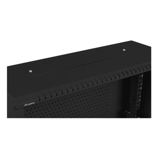 Bastidor de pared Lanberg WAF1-5203-04-00B 4U 60kg IP20 Negro Rieles Montaje con cierre