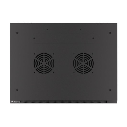 Bastidor de pared Lanberg WF01-6409-00B 9U 60kg 19'' Acero Negro IP20 Autoinstalable