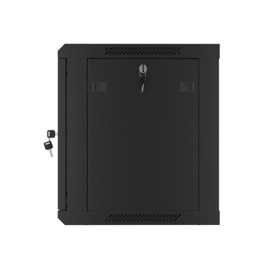 Bastidor de pared Lanberg WF01-6409-00B 9U 60kg 19'' Acero Negro IP20 Autoinstalable