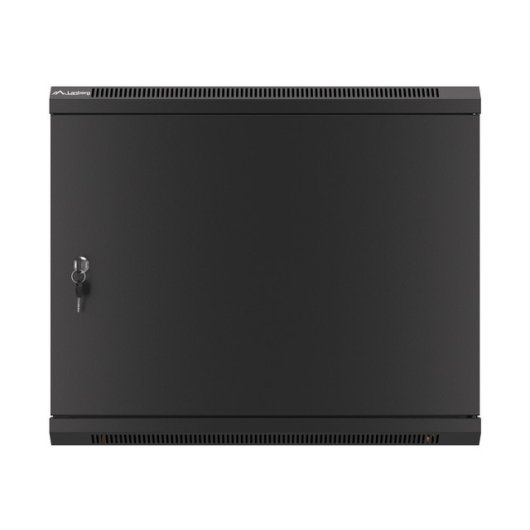 Bastidor de pared Lanberg WF01-6409-00B 9U 60kg 19'' Acero Negro IP20 Autoinstalable