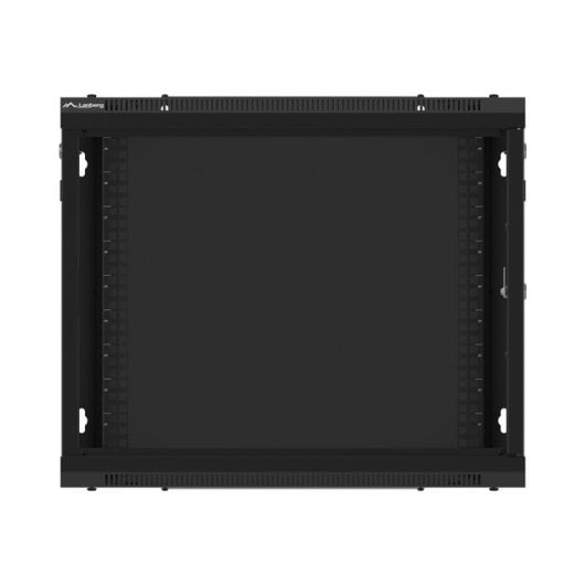 Bastidor de pared Lanberg WF01-6409-00B 9U 60kg 19'' Acero Negro IP20 Autoinstalable