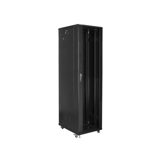 Rack independiente Lanberg FF01-8837-12B 37U 800kg IP20 800x800x1826mm Acero Negro