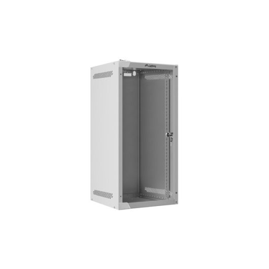 Bastidor de pared Lanberg WF10-2312-10S 12U 10" acero gris IP20 puerta cristal 20kg