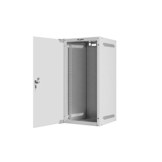 Bastidor de pared Lanberg WF10-2312-10S 12U 10" acero gris IP20 puerta cristal 20kg