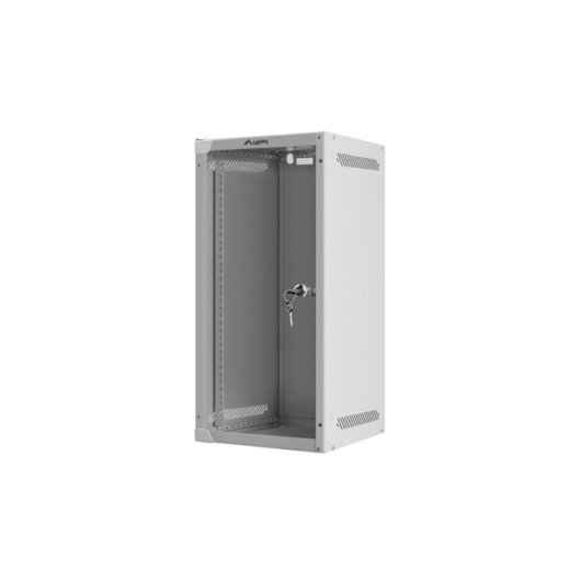 Bastidor de pared Lanberg WF10-2312-10S 12U 10" acero gris IP20 puerta cristal 20kg