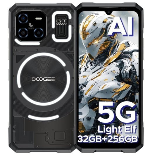 Smartphone Doogee Blade GT 32GB RAM 256GB 5G LED IP68 120Hz 5500mAh