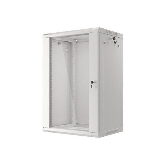 Bastidor da Parete Lanberg WF01-6418-10S 18U 60kg Grigio Bastidor da Parete Lanberg WF01-6418-10S 18U 60kg Grigio