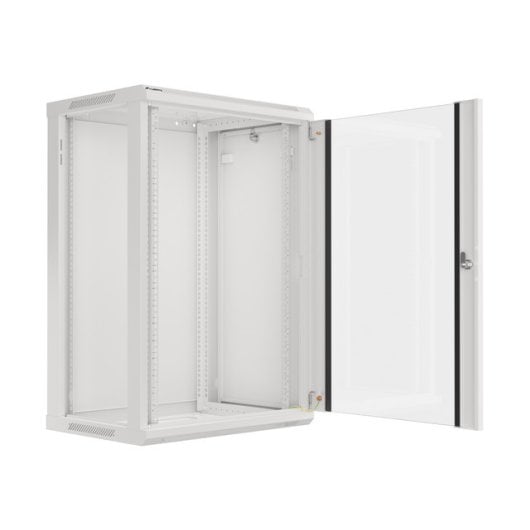 Bastidor da Parete Lanberg WF01-6418-10S 18U 60kg Grigio Bastidor da Parete Lanberg WF01-6418-10S 18U 60kg Grigio