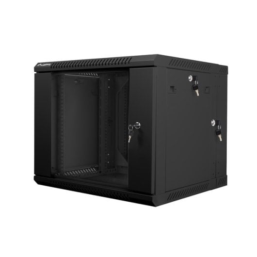Bastidor Wandgehäuse Lanberg WF02-6609-10B 9U 60kg Schwarz Bastidor Wandgehäuse Lanberg WF02-6609-10B 9U 60kg Schwarz