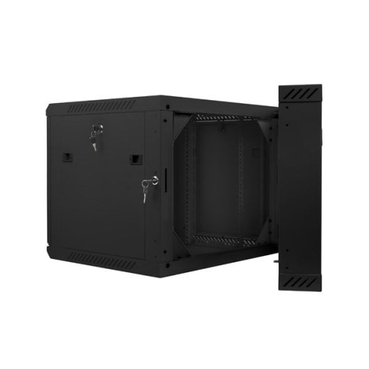 Bastidor Wandgehäuse Lanberg WF02-6609-10B 9U 60kg Schwarz Bastidor Wandgehäuse Lanberg WF02-6609-10B 9U 60kg Schwarz