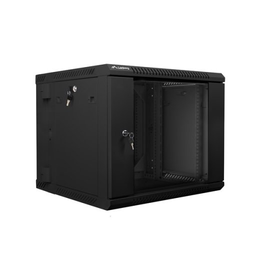 Bastidor Wandgehäuse Lanberg WF02-6609-10B 9U 60kg Schwarz Bastidor Wandgehäuse Lanberg WF02-6609-10B 9U 60kg Schwarz