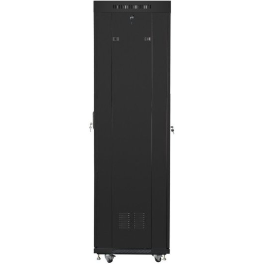 Armadio Rack Lanberg FF01-6642-12BL 42U 1200kg Nero con Porta Tempered Glass Armadio Rack Lanberg FF01-6642-12BL 42U 1200kg Nero con Porta Tempered Glass