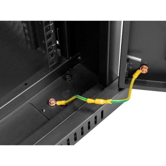 Armadio Rack Lanberg FF01-6642-12BL 42U 1200kg Nero con Porta Tempered Glass Armadio Rack Lanberg FF01-6642-12BL 42U 1200kg Nero con Porta Tempered Glass