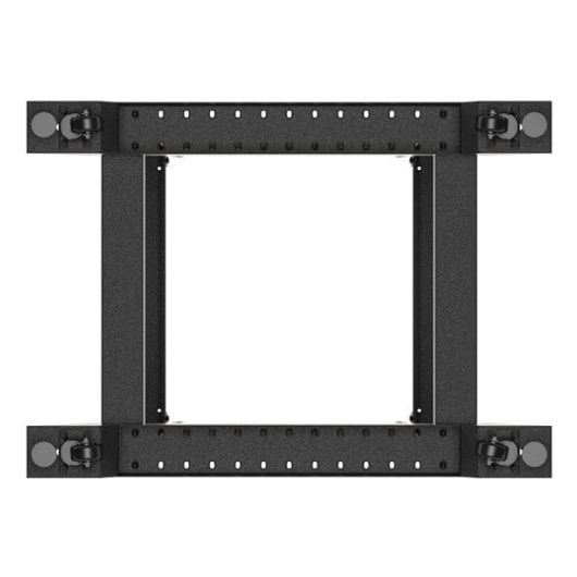 Rack Lanberg OR01-6818-B 18U Preto Capacidade 600 kg com Rodízios Rack