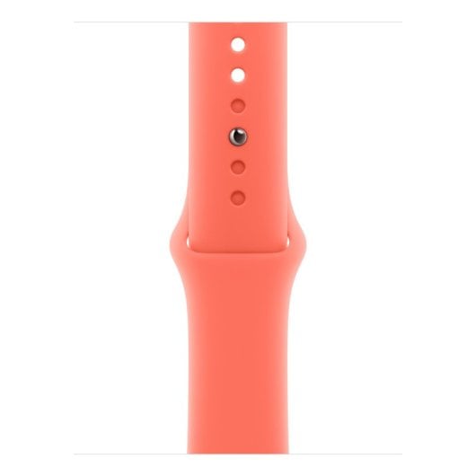 Bracelet en fluoroélastomère orange Apple MDRT4ZM/A pour Apple Watch 38 mm, 40 mm et 41 mm