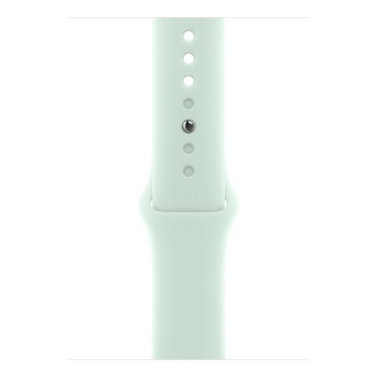 Apple MDT94ZM/A Aquamarin Fluorelastomer Clip-On-Armband, kompatibel mit Apple Watch 44–49 mm