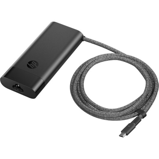 Chargeur HP USB-C 110 W Noir 1 pièce, charge simultanée USB-A et ordinateur portable