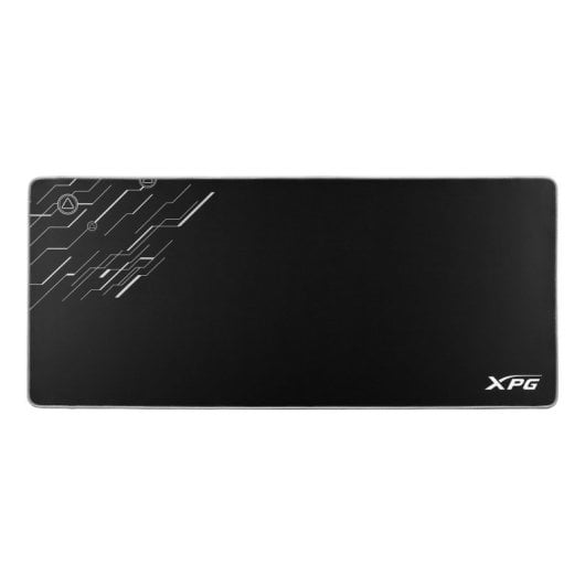 Alfombrilla Gaming XPG Frontline XL Microfibra 900x400mm Base Antideslizante Costuras Reforzadas