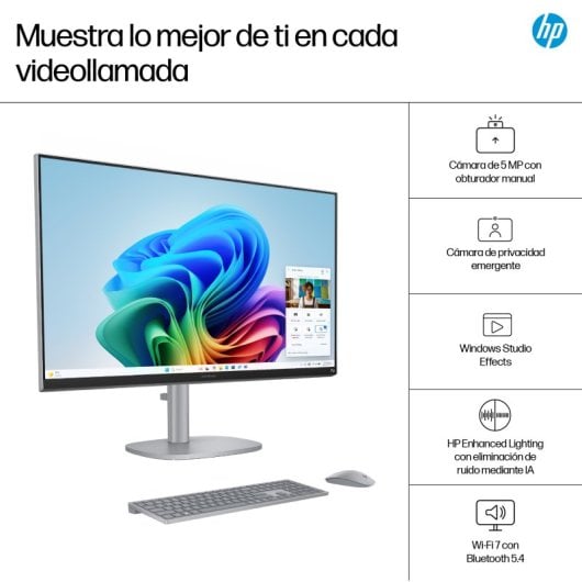 PC Sobremesa HP OmniStudio X 27-cs1006ns Intel Core Ultra 5 226V 1TB SSD Windows 11 Home