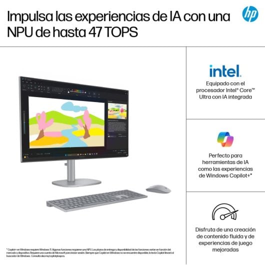 PC Sobremesa HP OmniStudio X 27-cs1006ns Intel Core Ultra 5 226V 1TB SSD Windows 11 Home