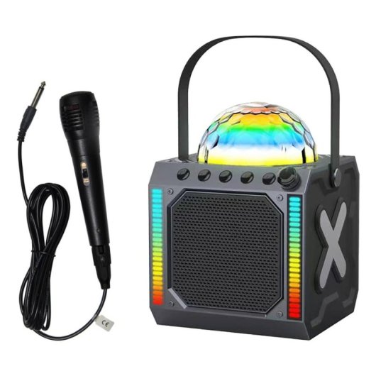 Altavoces Denver Fiesta Inalámbricos USB 10W con ranura MicroSD y batería 1800mAh