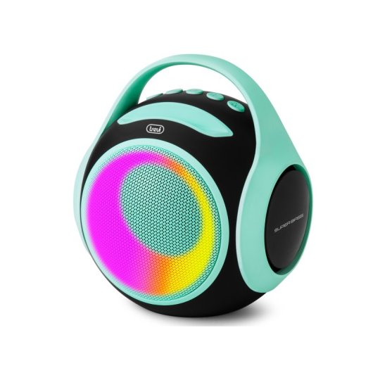 Altavoces Trevi XR 8A 202 Inalámbricos 20W USB-C Turquesa resistentes al agua