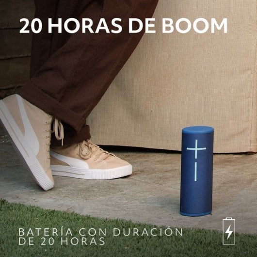 Altavoz Ultimate Ears MEGABOOM 4 Portátile Inalámbrico 91dB Bluetooth USB-C Alcance 45m Negro