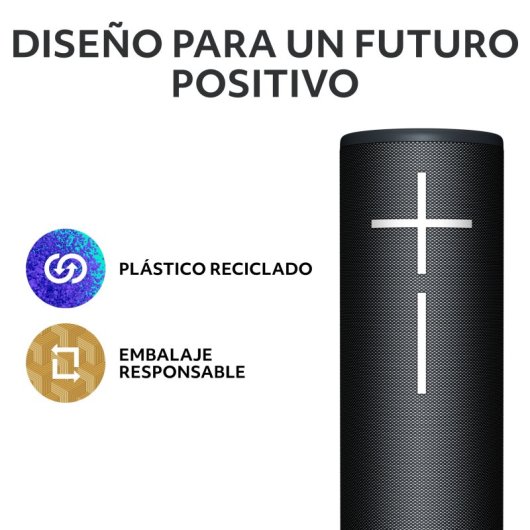 Altavoz Ultimate Ears MEGABOOM 4 Portátile Inalámbrico 91dB Bluetooth USB-C Alcance 45m Negro