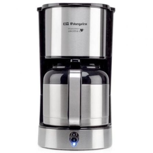 Cafeteira de Filtro Orbegozo CG 5020 12 Chávenas Jarro Termo Aço Inoxidável Desligar Automático