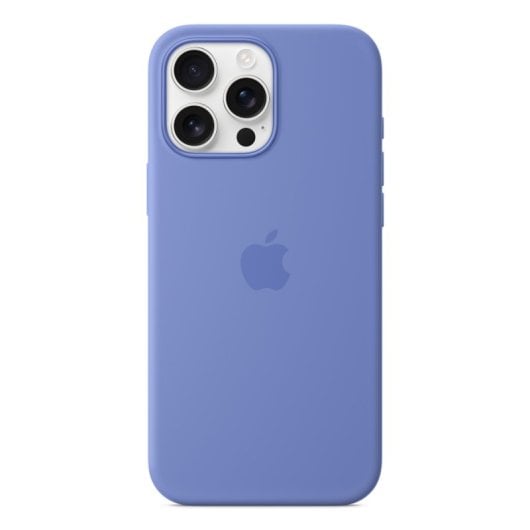 Funda Apple iPhone 16 Pro Max MagSafe silicona reciclada púrpura recubrimiento zafiro