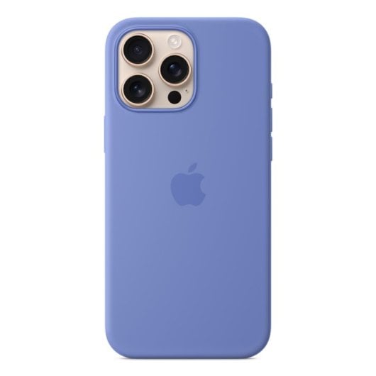 Funda Apple iPhone 16 Pro Max MagSafe silicona reciclada púrpura recubrimiento zafiro