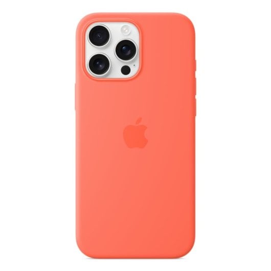 Funda Apple MDGX4ZM/A iPhone 16 Pro Max MagSafe Silicona Reciclada Naranja 6.7?