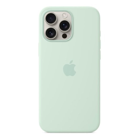 Funda Apple MDGY4ZM/A iPhone 16 Pro Max Aguamarina Silicona MagSafe Reciclada 6.7?