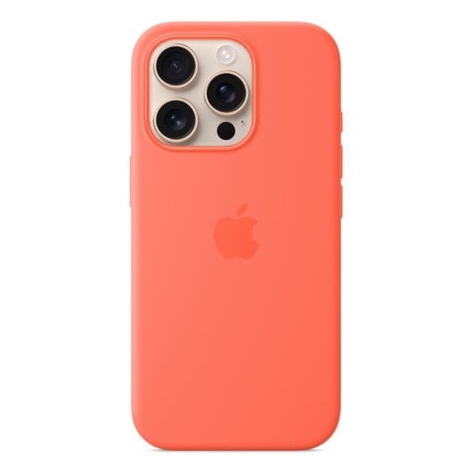 Custodia Apple MDFY4ZM/A per iPhone 16 Pro 6.7" MagSafe in silicone riciclato arancione