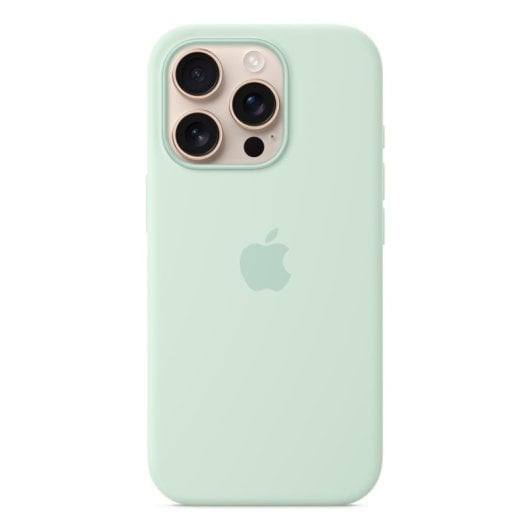 Apple MDG04ZM/A iPhone 16 Pro MagSafe Case Aquamarin Recyceltes Silikon